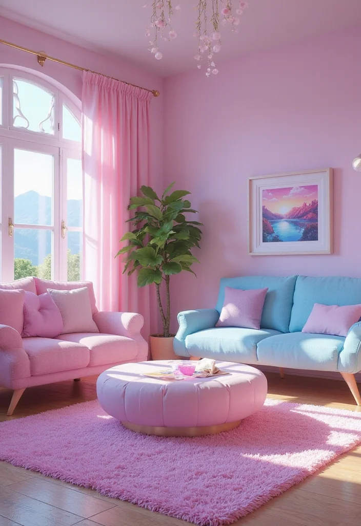 10 Club Roblox Living Room Ideas for Trendy Youthful Themes - 6. Playful Fantasy Wonderland