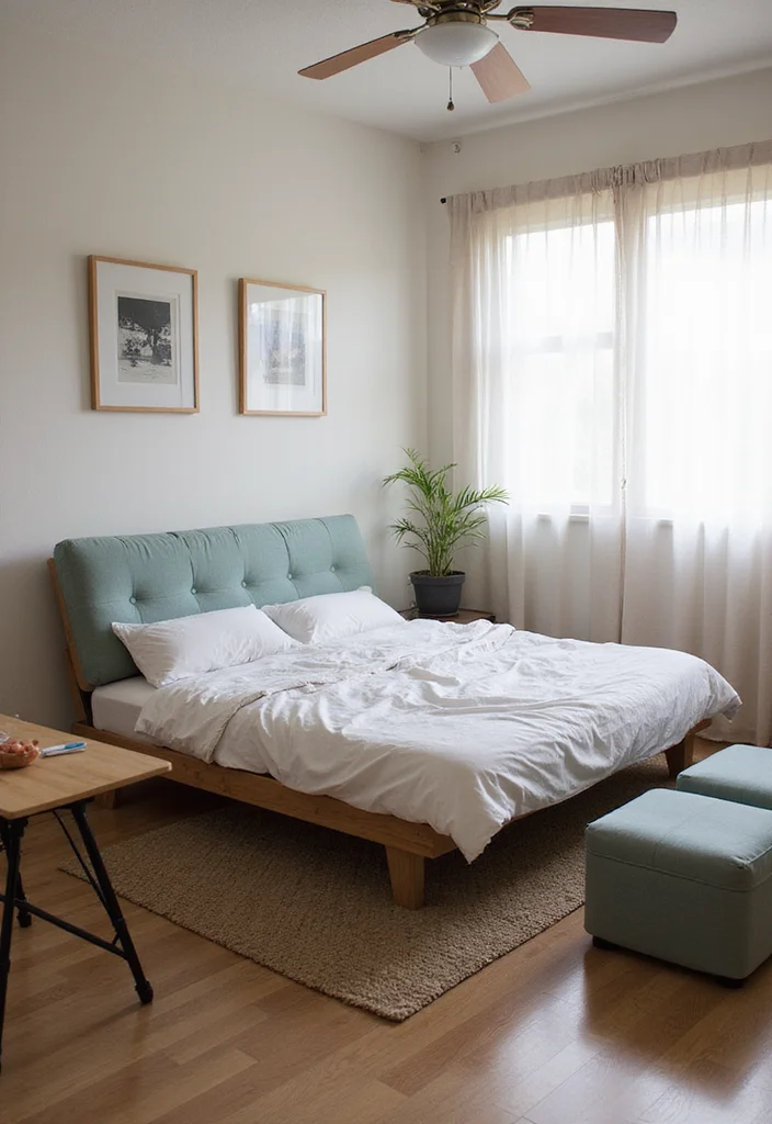 10 Futon Bedroom Ideas for Flexible Modern Living - 4. Multi-Purpose Space