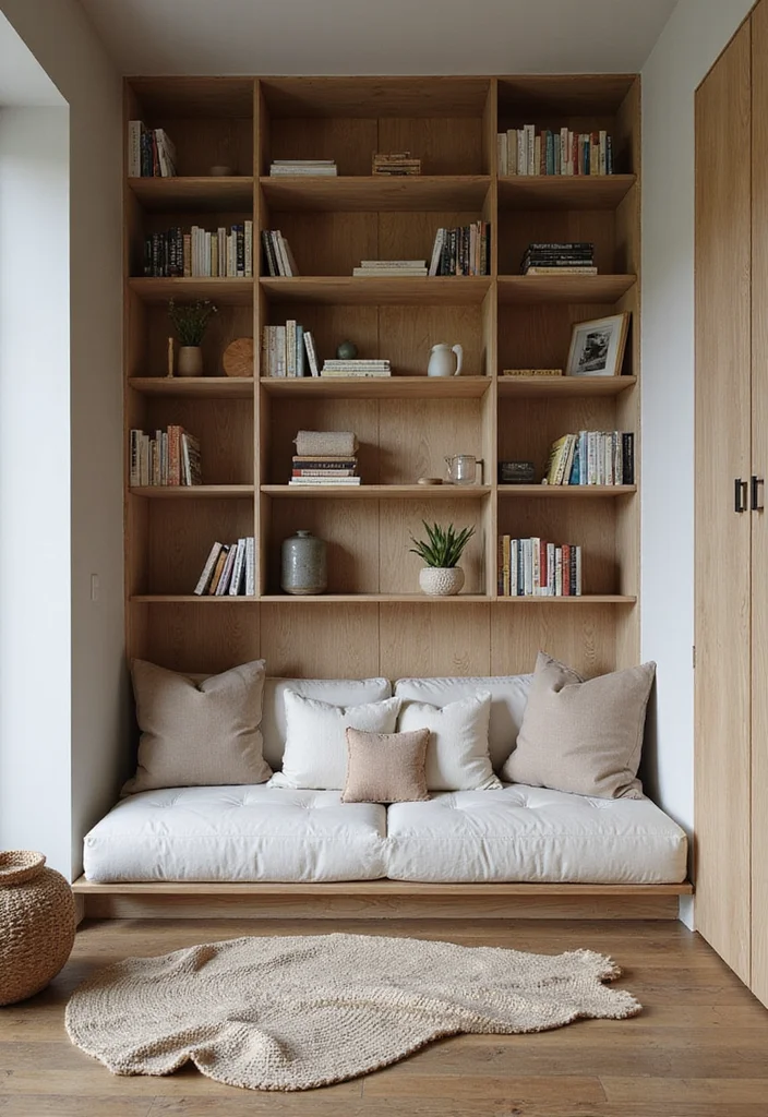 10 Futon Bedroom Ideas for Flexible Modern Living - 8. Futon in a Corner Nook