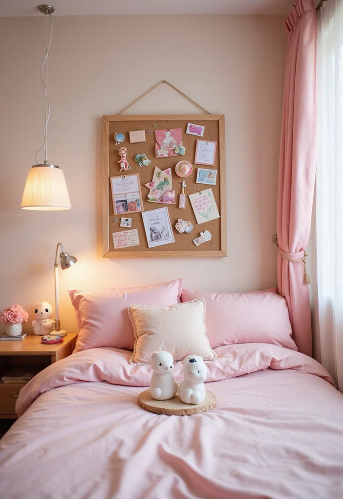 10 Kawaii Bedroom Ideas for Sweet Playful Charm - 8. Cute Personal Touches for Individual Style