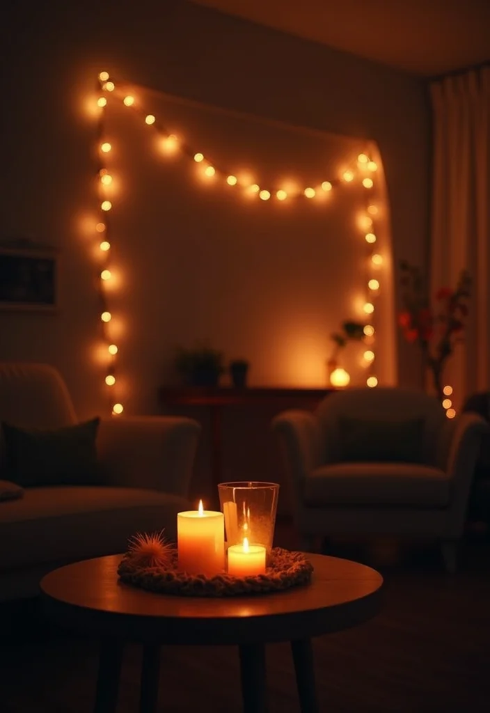 10 Living Room Movie Night Ideas for Fun Comfortable Evenings 23 10 Living Room Movie Night Ideas for Fun Comfortable Evenings - 3. Ambient Lighting Solutions