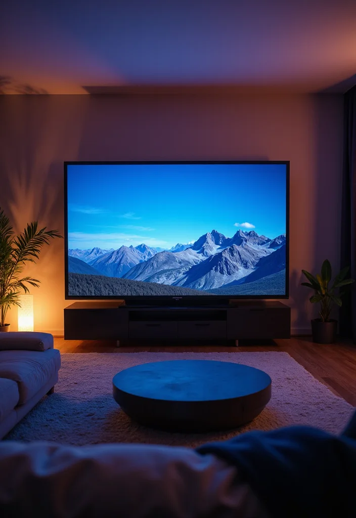 10 Living Room Movie Night Ideas for Fun Comfortable Evenings 67 10 Living Room Movie Night Ideas for Fun Comfortable Evenings - 7. Smart Technology Integration