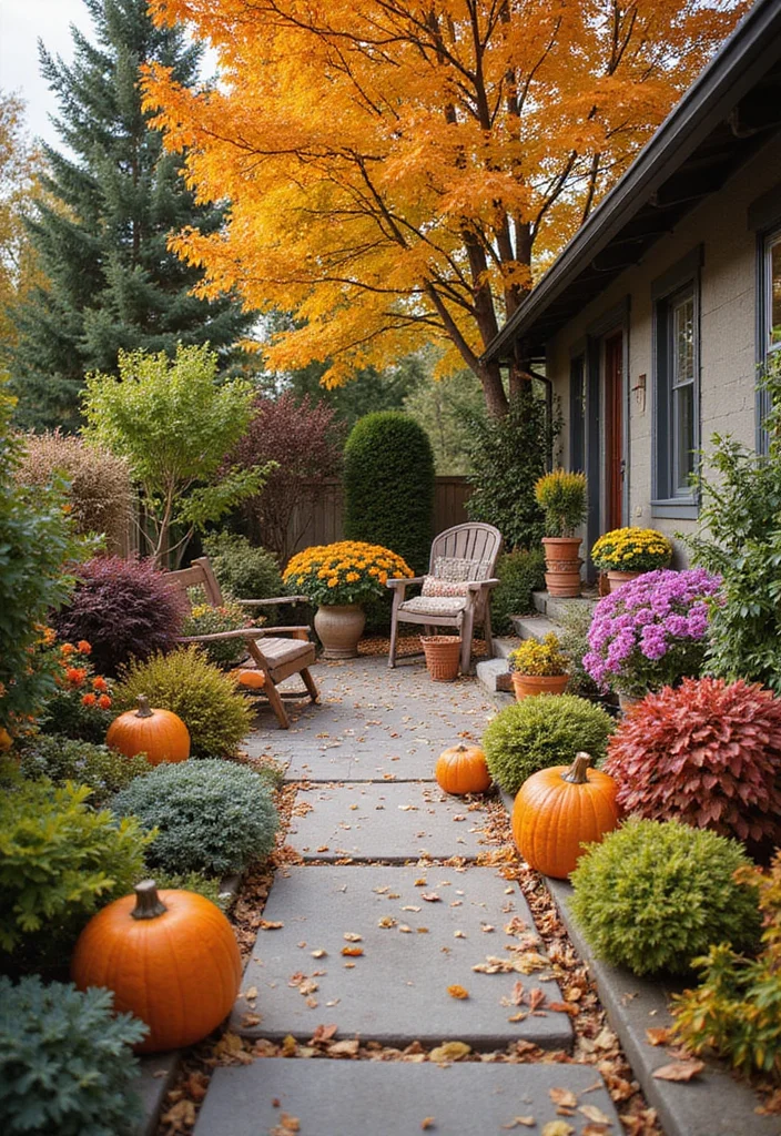 10 Shared Backyard Ideas for Organized Harmonious Use - 10. Seasonal Decor and Themes