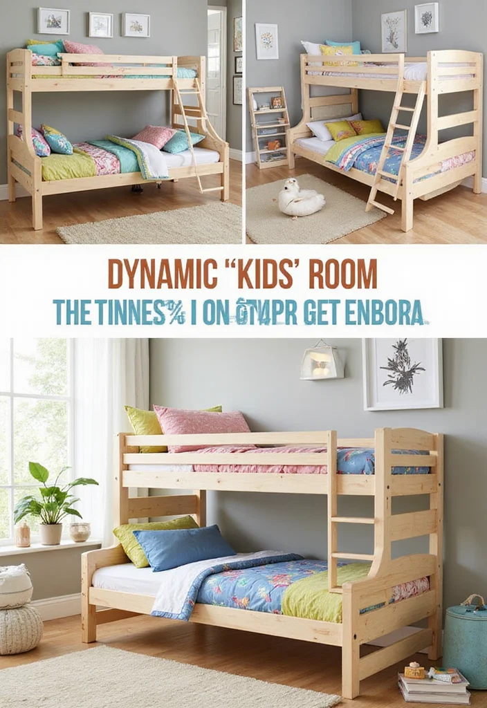 10 Small Bedroom Bunk Bed Ideas for Space Saving Solutions - 3. Convertible Bunk Beds