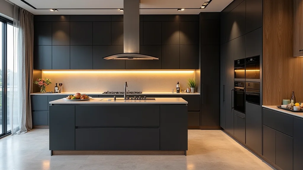 10 Small Dark Kitchen Ideas for Brightened Modern Space