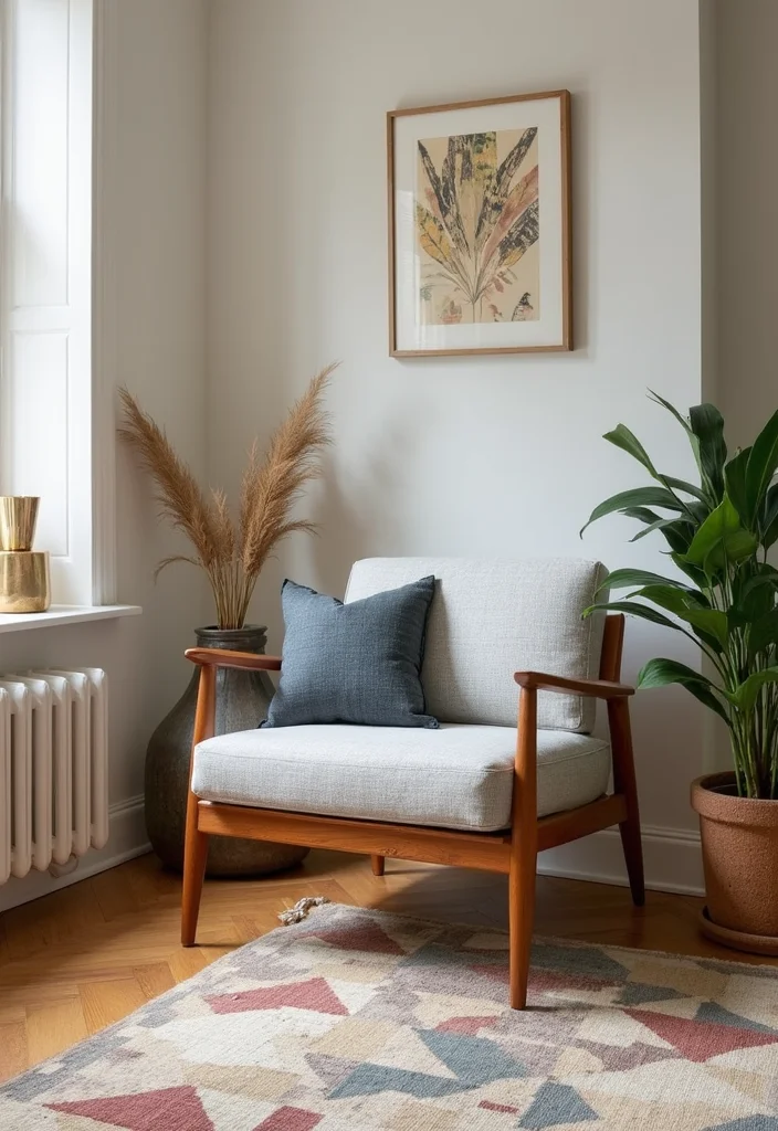 12 Accent Chairs for Living Room Ideas for Stylish Seating - 6. Mid-Century Marvels