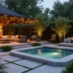 12 Backyard With Jacuzzi Ideas for Luxurious Outdoor Relaxation