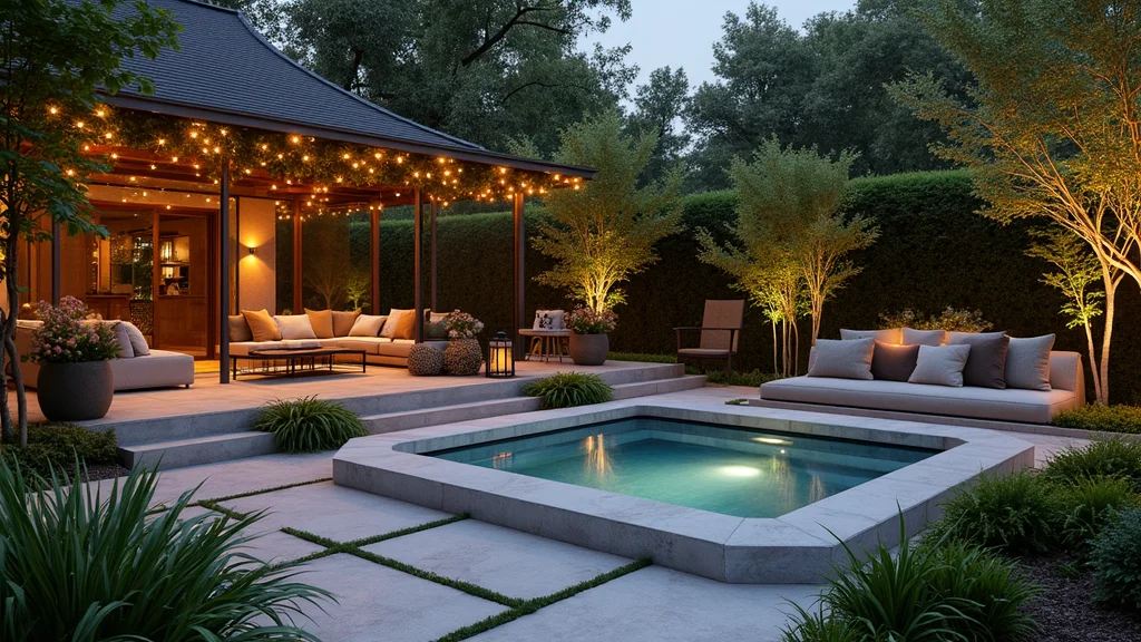 12 Backyard With Jacuzzi Ideas for Luxurious Outdoor Relaxation