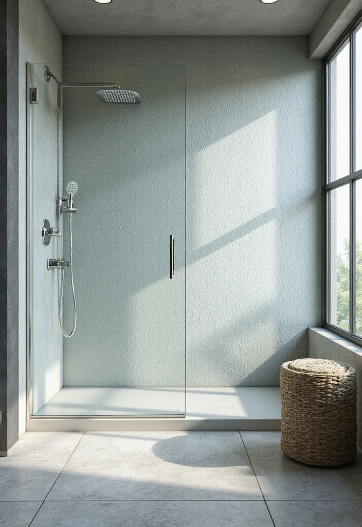 12 Bathroom Shower Doors Ideas for Modern Sleek Design - 8. Textured Glass Designs