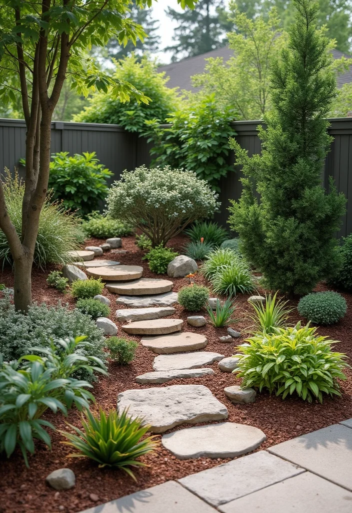 12 Beautiful Small Backyard Ideas for Charming Compact Spaces - 3. Layered Landscaping