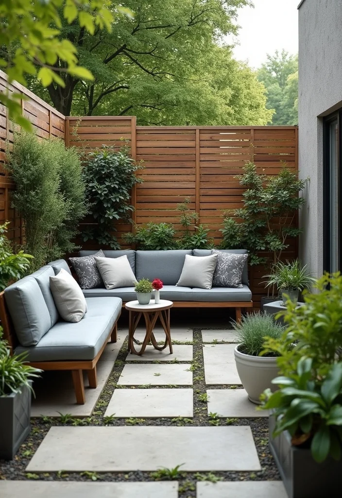 12 Beautiful Small Backyard Ideas for Charming Compact Spaces - 5. Compact Seating Solutions
