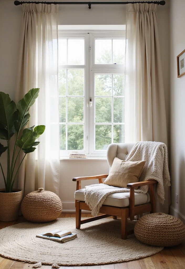 12 Bright Bedroom Ideas for Airy Happy Spaces - 7. Create a Cozy Reading Nook