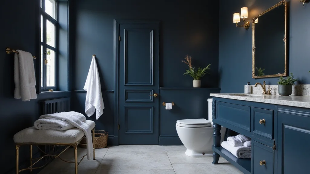 12 Dark Color Bathroom Ideas for Moody Sophisticated Depth