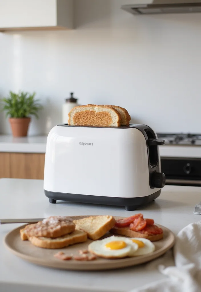 12 Kitchen Appliances Ideas for Efficient Stylish Cooking - 4. Smart Toaster