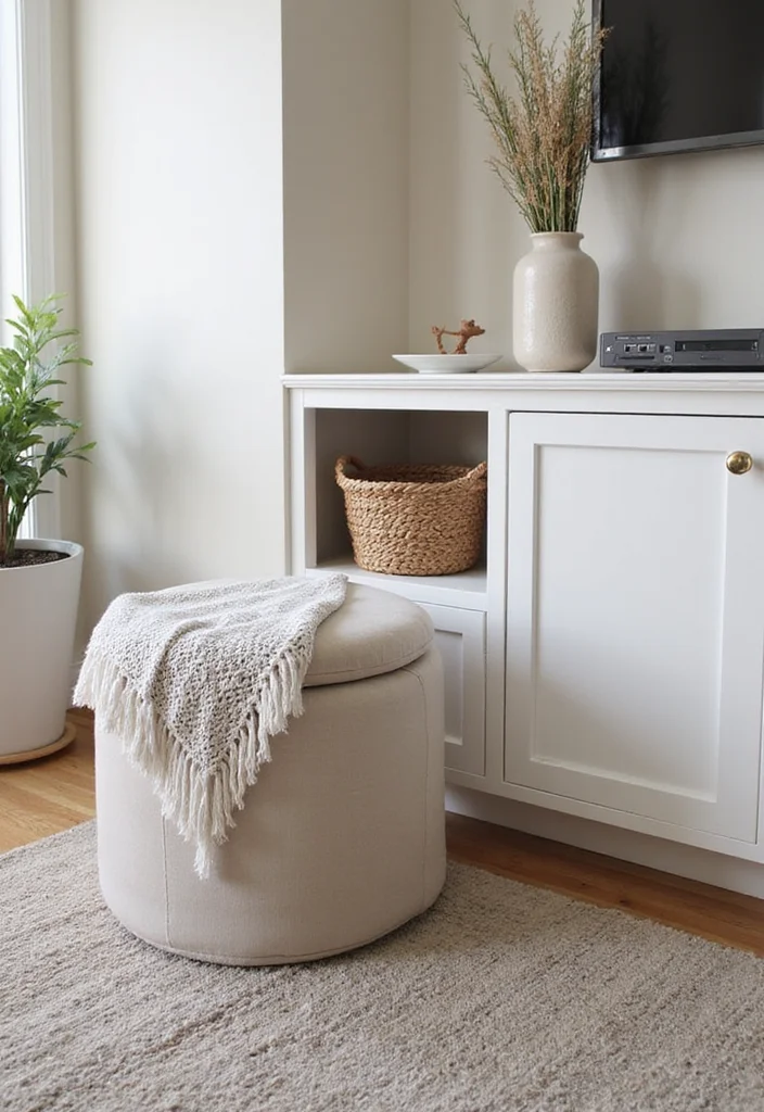 12 Living Room Extension Ideas for More Space and Function - 6. Create Hidden Storage