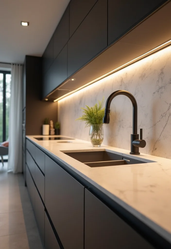 12 Masculine Kitchen Ideas for Strong Clean Aesthetics - 12. Smart Kitchen Technology