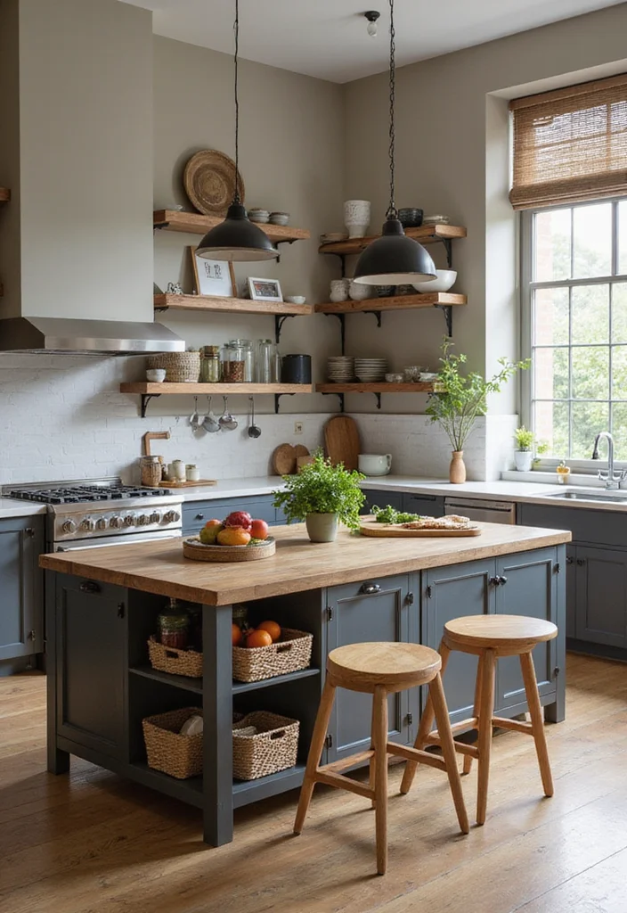 12 Medium Kitchen Ideas for Functional Comfortable Layouts 12 12 Medium Kitchen Ideas for Functional Comfortable Layouts - 2. Multifunctional Kitchen Island