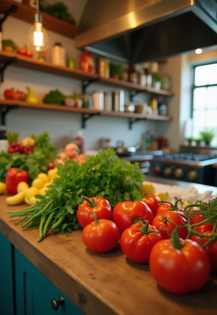 12 Natural Kitchen Ideas for Warm Organic Style - 12. Community-Sourced Ingredients