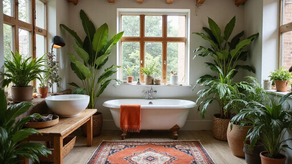 12 Small Boho Bathroom Ideas for Relaxed Artistic Style