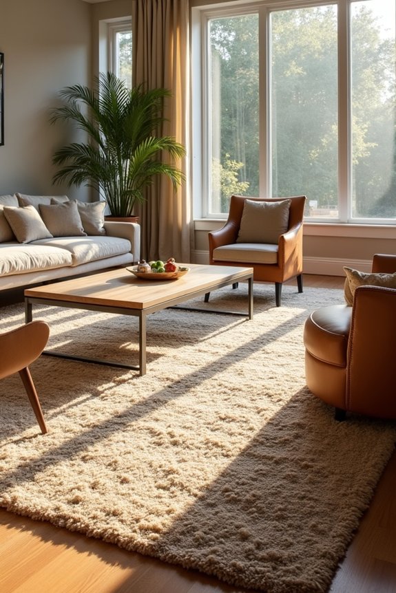 How to Use Rugs as Décor in Your Home 1 anchor rug to define space zones