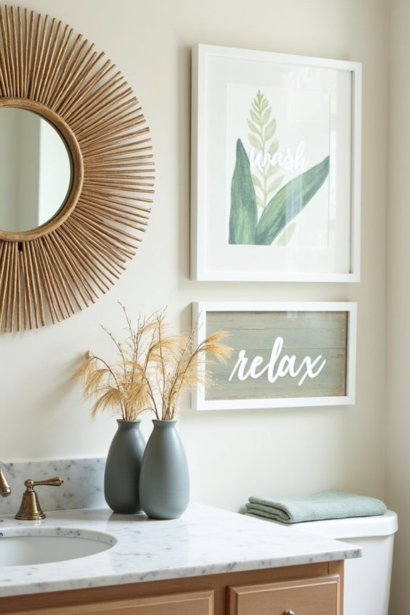 bathroom decor cohesive versatile hobby lobby