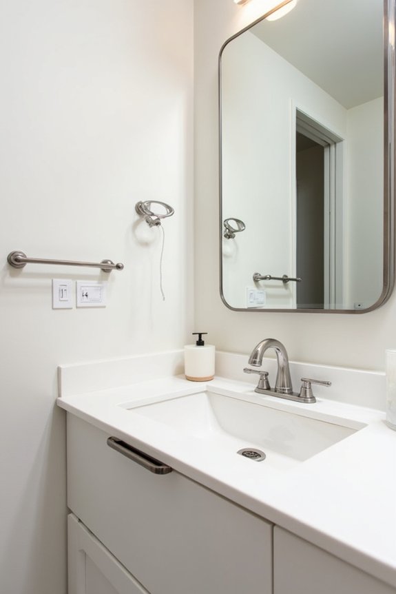 bathroom fixture height guidelines