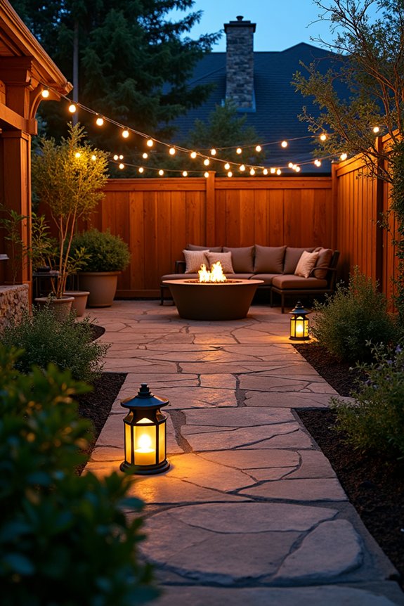 combining seating with ambient lighting