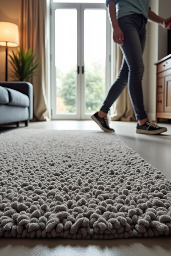 cotton rugs wash at home