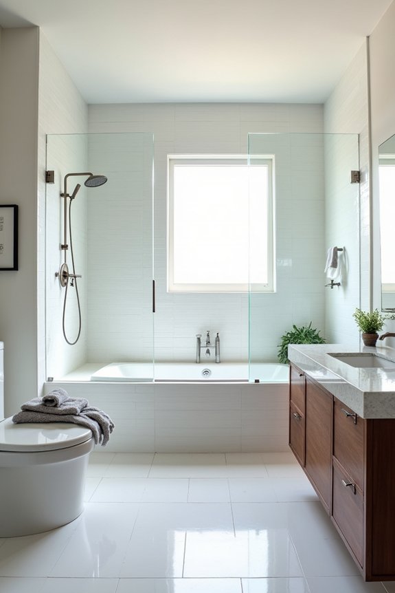 double sink vanity granite countertops