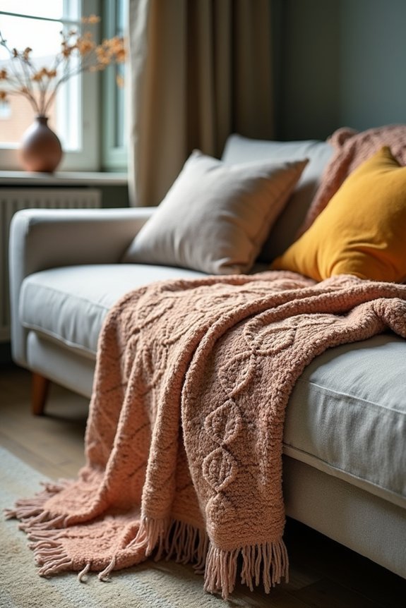 drape rug for layered texture