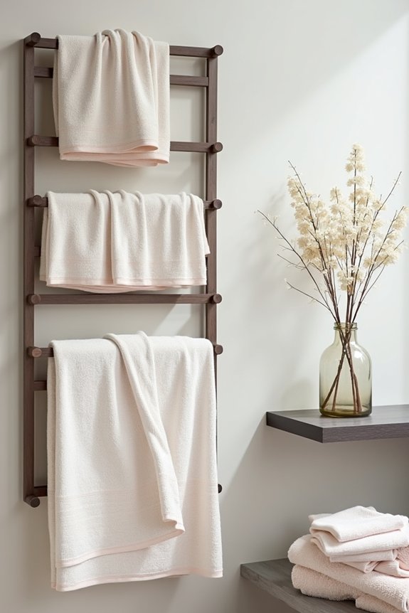 five towel display methods described