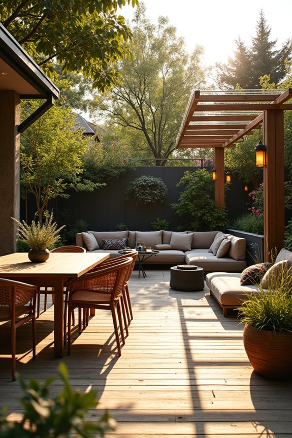 flexible multi zone entertaining spaces