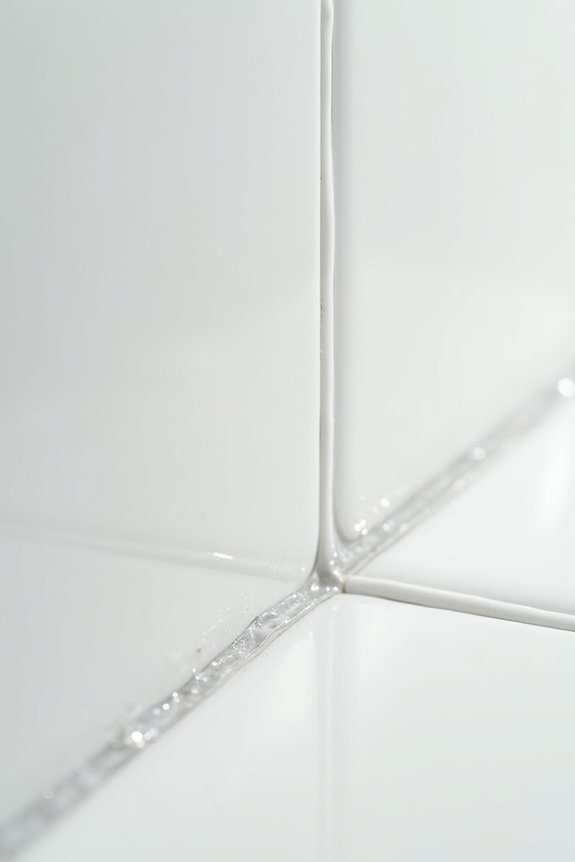 flexible silicone sealant accommodating bathroom movement