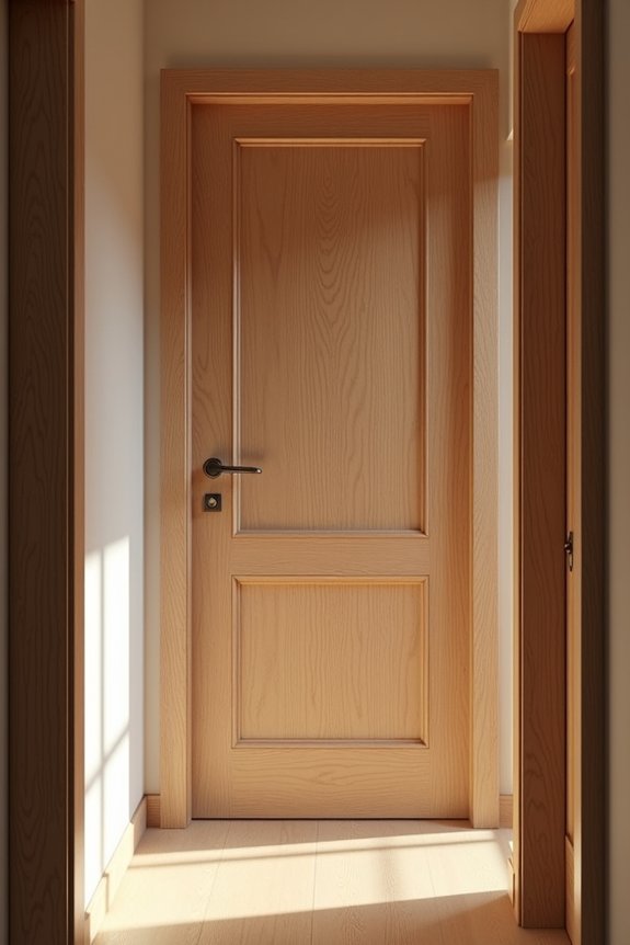 narrow bathrooms space saving doors