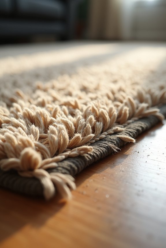 new rug off gassing vocs warning