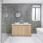 optimal bathroom accessory arrangement planning
