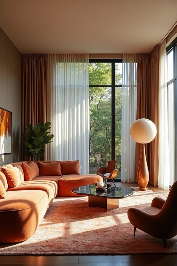 oversized furniture balanced open layouts
