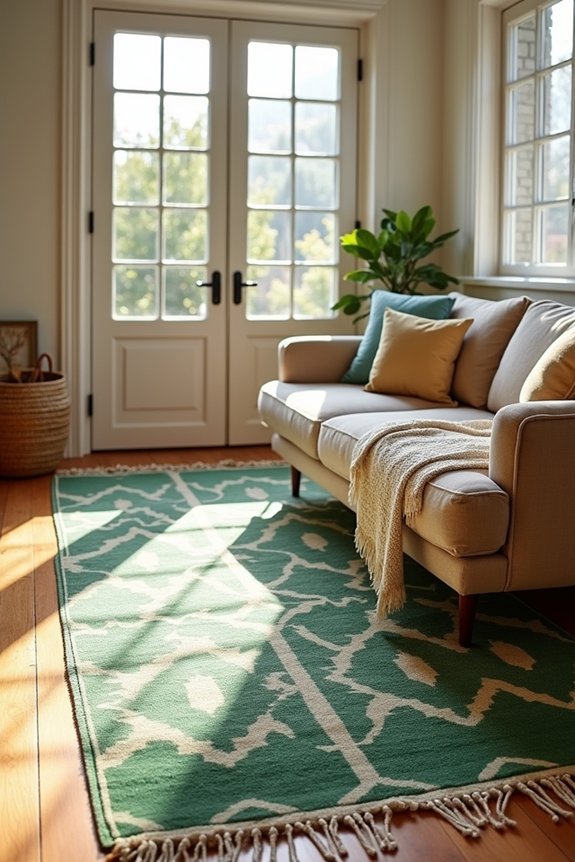 How to Use Rugs as Décor in Your Home 3 patterned rug sets the tone
