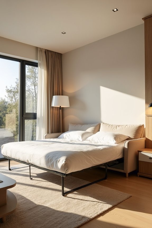 renters living room becomes bedroom