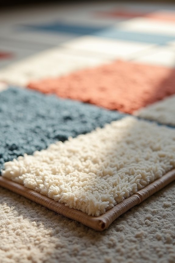 rug anchors and tape together