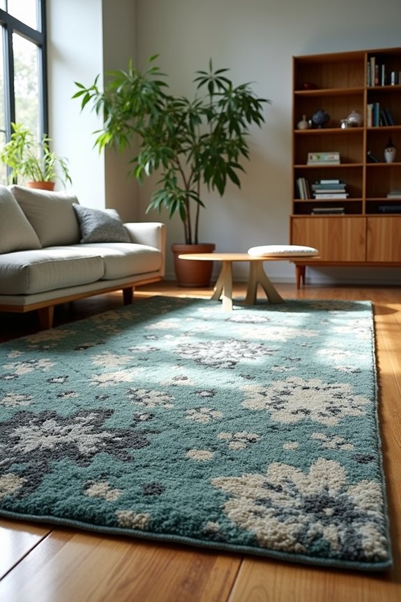rug anchors room function