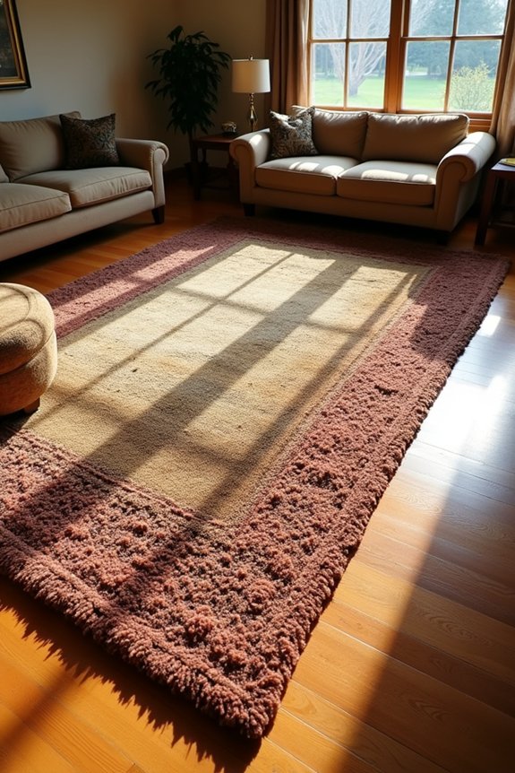 rug anchors room structure