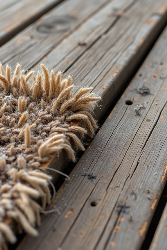 rugs hide moisture mold