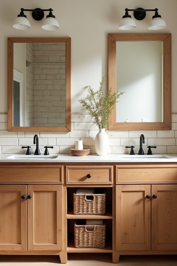 rustic warmth modern cleanliness