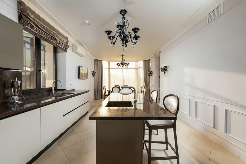 seven signs kitchen islands fading away
