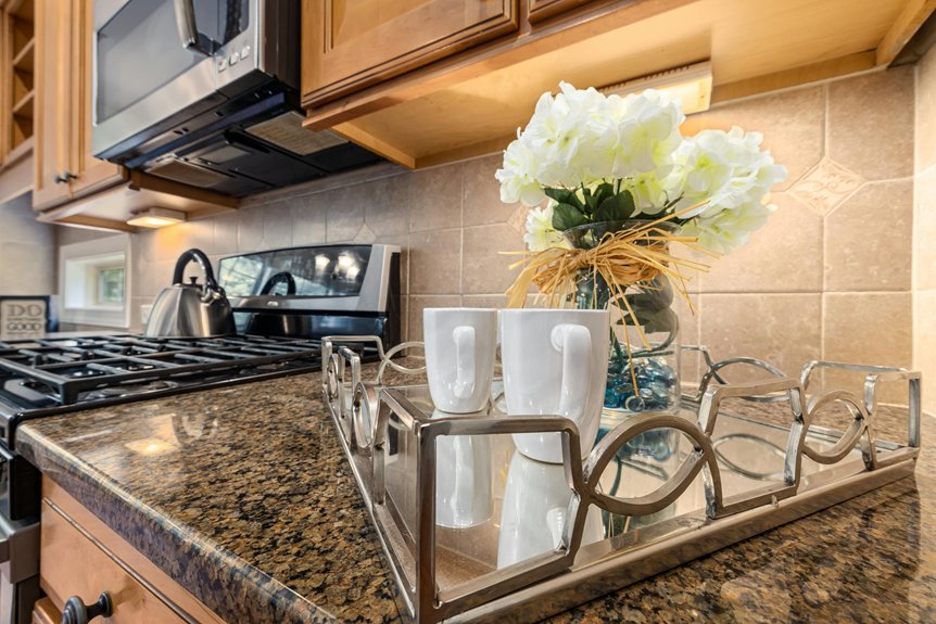 three essential countertop decorating ideas