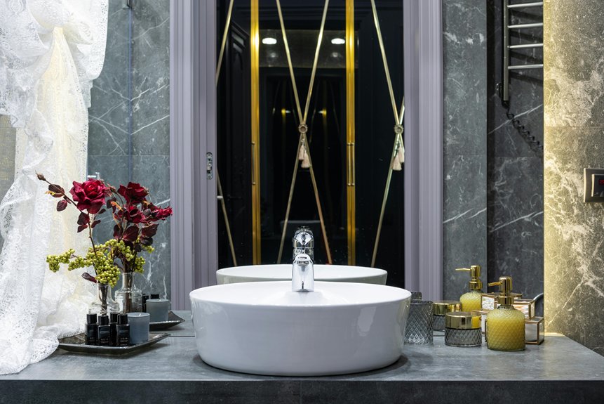 three simple bathroom decor ideas