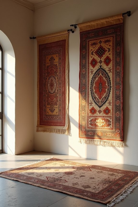 wall or floor reverent display choices