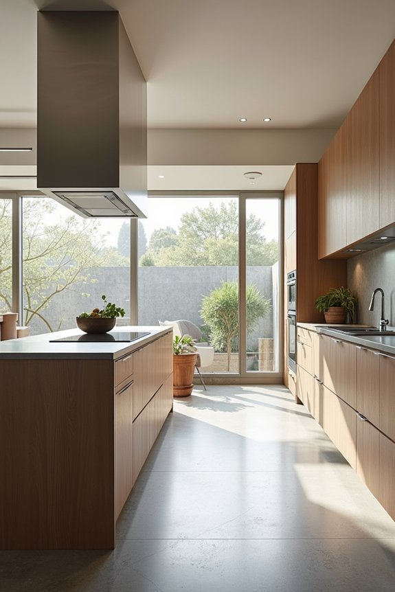 working triangle boosts kitchen efficiency